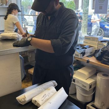 Ideal's Sandwich and Groceries - Putting our order together. - Sandwiches Near Me - Durham, North Carolina Ideal's Sandwich and Groceries - Putting our order together. - Sandwiches Near Me - Durham, North Carolina