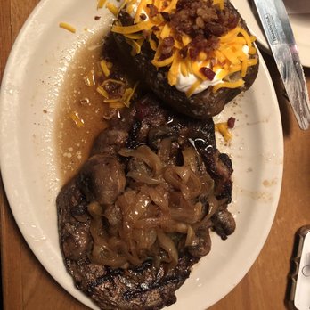 Texas Roadhouse - Loaded baked potato and ribeye - Steakhouses Near Me - Alliance, Ohio Texas Roadhouse - Loaded baked potato and ribeye - Steakhouses Near Me - Alliance, Ohio