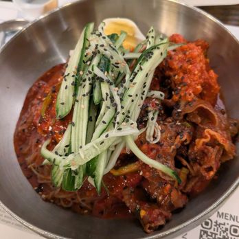 Myung Dong Noodle - Cold spicy noodles - Noodles Near Me - Flushing, New York