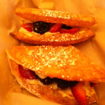 Bruxie - Lemon cream & berries - thee BEST. - Sandwiches Near Me - Orange, California