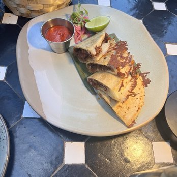 Domingo - Quesadillas Delish! Spot on!!! - Cocktail Bars Near Me - San Antonio, Texas