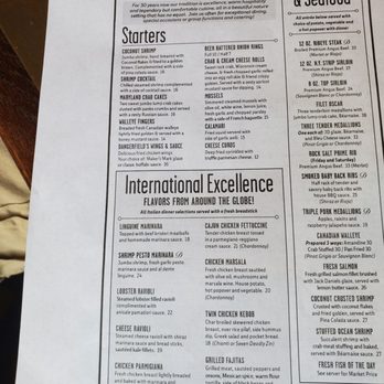 Dangerfield's Restaurant - The menu part 1 - Buffets Near Me - Shakopee, Minnesota