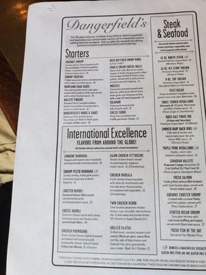 Menu photo 2 Dangerfield's Restaurant Shakopee, MN