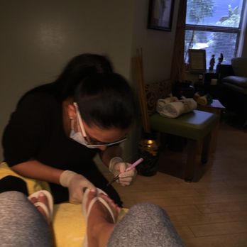 Premier Day Spa - Getting a Mani Pedi done. :) - Day Spas Near Me - Hallandale Beach, Florida Premier Day Spa - Getting a Mani Pedi done. :) - Day Spas Near Me - Hallandale Beach, Florida