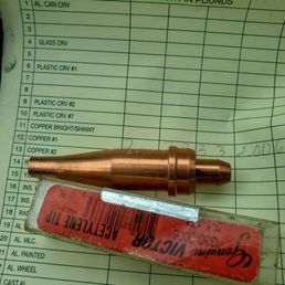 I weighed at home 8.3 here it weighed 7 less 2.8 equals to 4.2 I got paid 6.00 for this at 2.00 copper is 3.47 I weighed at home 8.3 here it weighed 7 less 2.8 equals to 4.2 I got paid 6.00 for this at 2.00 copper is 3.47