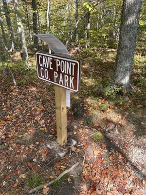 Cave Point County Park by null