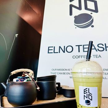 ELNO - Match-iato w cream & Jasmine Boba - Coffee & Tea Near Me - Panorama City, California ELNO - Match-iato w cream & Jasmine Boba - Coffee & Tea Near Me - Panorama City, California