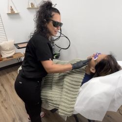 Meljestic Spa - The client's concern was facial hair. Laser hair removal treatment on the face can help boost your confidence. No more plucking or shaving.