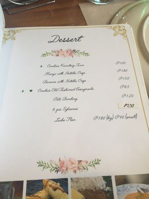 Menu photo 3 Concha's Garden Cafe Tagaytay City, CAV