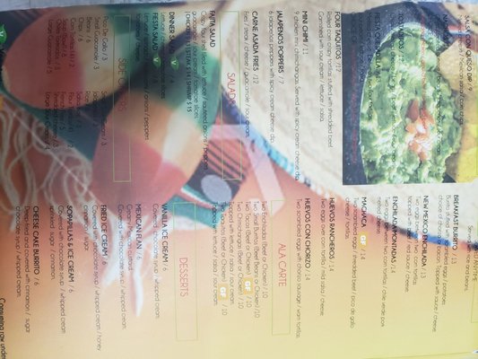 Menu photo 7 La Fiesta Mexican Restaurant Palmer, AK Menu photo 7 La Fiesta Mexican Restaurant Palmer, AK