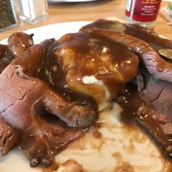 Country Kitchen - Open-face roast beef sandwich