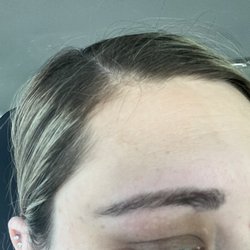 Blue Dove Salon & Day Spa - This was after my eyebrows after she did them