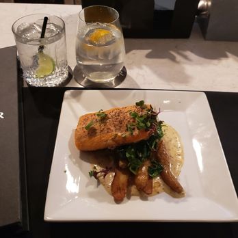 The Cellar - Pan seared Salmon - Wine Bars Near Me - Temecula, California