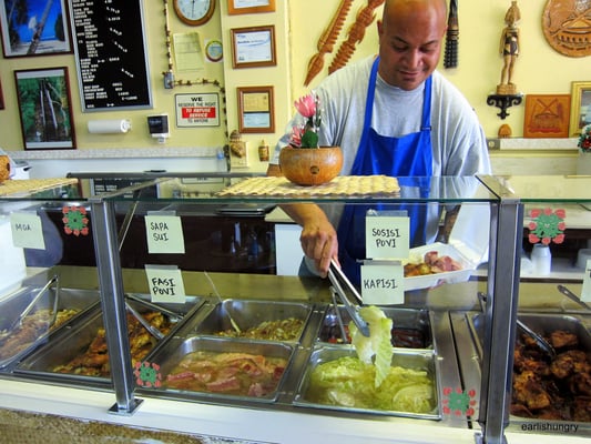 Photo of South Pacific Island Restaurant - Daly City, CA, US. Man Food