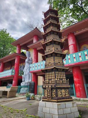 Ten Thousand Buddhas Sarira Stupa by null