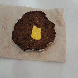 Arby's - This is supposed to be a wago beef burger, idk if this is deep fried or what but it resembles a hockey puck...