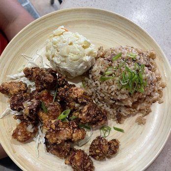 Countryside Cafe - Garlic chicken, fried rice, Mac salad - Breakfast & Brunch Near Me - Keaau, Hawaii