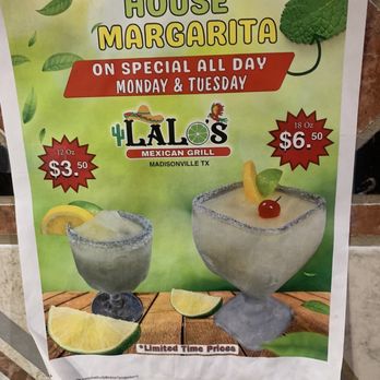 LaLo's Mexican Grill - Menu - Mexican Near Me - Madisonville, Texas LaLo's Mexican Grill - Menu - Mexican Near Me - Madisonville, Texas