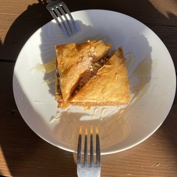 Flaming Cheese Saganaki - Baklava - Greek Near Me - Dallas, Texas