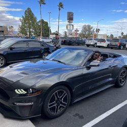 Avis Rent A Car - Mustang drop top convertible! Woot Woot!