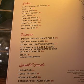 Morella - Menu - Italian Near Me - San Francisco, California