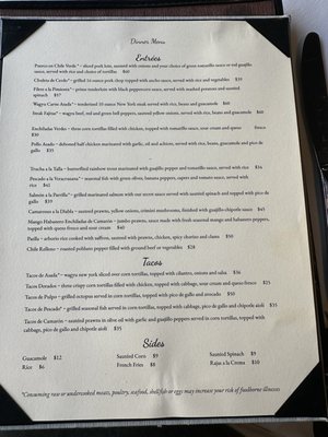 Menu photo 8 Adrian's Restaurant & Tequila Bar Bellevue, WA