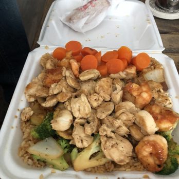 Sakura 12 - Hibachi chicken and shrimp - Japanese Near Me - Lexington, Kentucky Sakura 12 - Hibachi chicken and shrimp - Japanese Near Me - Lexington, Kentucky