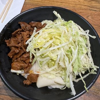 QQ Noodle - Garlic Sauce w/Pork Noodles - Chinese Near Me - Cupertino, California