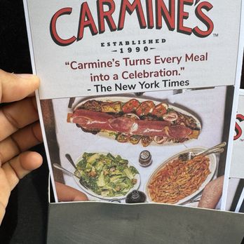 Carmine's - Time Square - Italian Near Me - New York, New York
