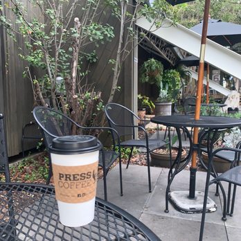 PRESS Coffee - Patio area - Coffee & Tea Near Me - San Antonio, Texas PRESS Coffee - Patio area - Coffee & Tea Near Me - San Antonio, Texas