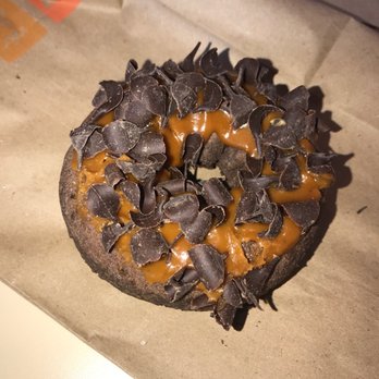 Dunkin' - Chocolate caramel donut - Coffee & Tea Near Me - National City, California