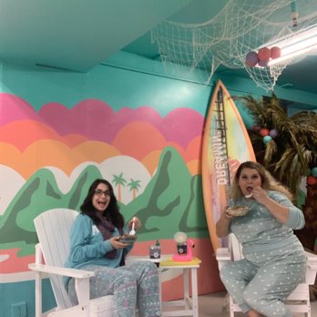 Cerealism - One of the cool sitting areas and backdrops - Desserts Near Me - Old Sacramento, California