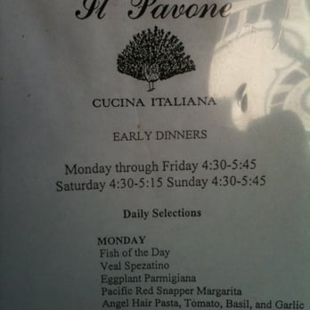 Il Pavone - Italian Near Me - Walnut Creek, California Il Pavone - Italian Near Me - Walnut Creek, California