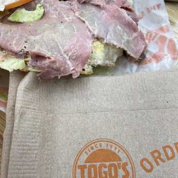 Subway - a close up of a sandwich on a napkin - Sandwiches Near Me - Williams, California