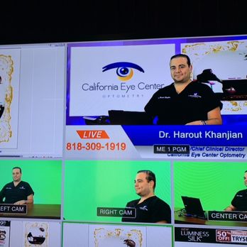 California Eye Center Optometry - Dr. Harout Khanjian live on set for his weekly live television show every Monday from 7:00pm-7:30pm on the USArmenia television network. - Ophthalmologists Near Me - Glendale, California California Eye Center Optometry - Dr. Harout Khanjian live on set for his weekly live television show every Monday from 7:00pm-7:30pm on the USArmenia television network. - Ophthalmologists Near Me - Glendale, California