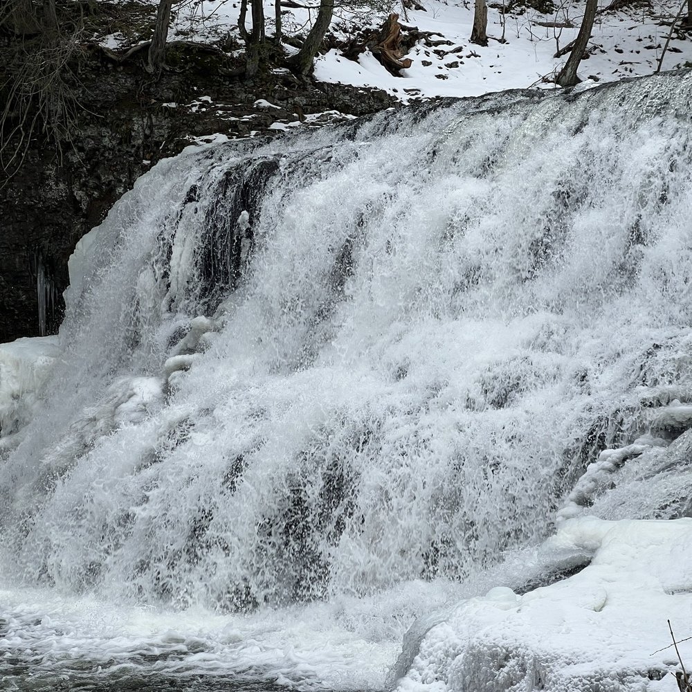 Wadsworth Falls State Park - Still moving despite low temps. - Hiking Near Me - Middletown, Connecticut