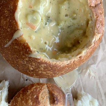 Panera Bread - Broccoli cheddar soup - Salad Near Me - Little Rock, Arkansas