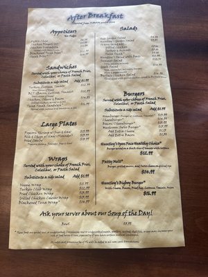 Menu photo 2 Huntley's Place Virginia Beach, VA Menu photo 2 Huntley's Place Virginia Beach, VA