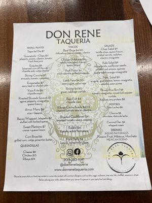 Menu photo 4 Don Rene Taqueria Milford, CT Menu photo 4 Don Rene Taqueria Milford, CT