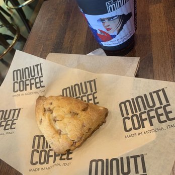 Minuti Coffee - Dirty chai latte and apple scone - Coffee & Tea Near Me - Katy, Texas Minuti Coffee - Dirty chai latte and apple scone - Coffee & Tea Near Me - Katy, Texas