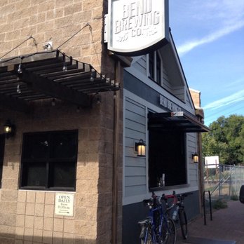 Bend Brewing Company - Narrow storefront facing the street. . .but the restaurant extends a long ways toward the back. - Breweries Near Me - Bend, Oregon