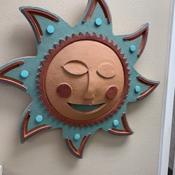 The Center for Foot Surgery - One of the uplifting decorations in their waiting room