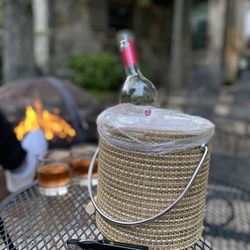Chanticleer Inn Bed and Breakfast - We brought wine to enjoy around the fire.