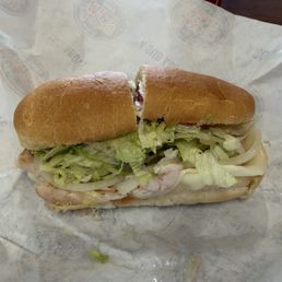 Turkey and Provolone Sandwich