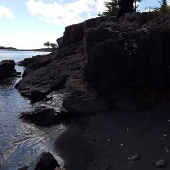Black Beach - Beaches Near Me - Silver Bay, Minnesota