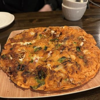 Toyose - Kimchi & Seafood Pancake / 김치해물파전 - Korean Near Me - San Francisco, California Toyose - Kimchi & Seafood Pancake / 김치해물파전 - Korean Near Me - San Francisco, California