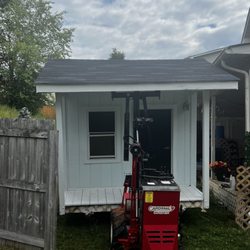 Shed and Haul - Moving building with Mule for challenging terrain and backyard deliveries