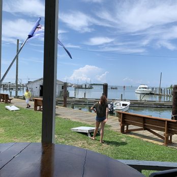 Bayside Inn Restaurant - Great view from the patio - Seafood Near Me - Ewell, Maryland