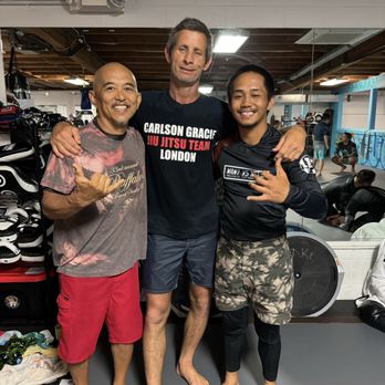 Tako Jiu-Jitsu - My son, Joel Tudor and myself - Brazilian Jiu-jitsu Near Me - Honolulu, Hawaii