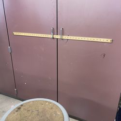 Tropico Middle School - Someone put a ruler in the handles so I wouldn't get out